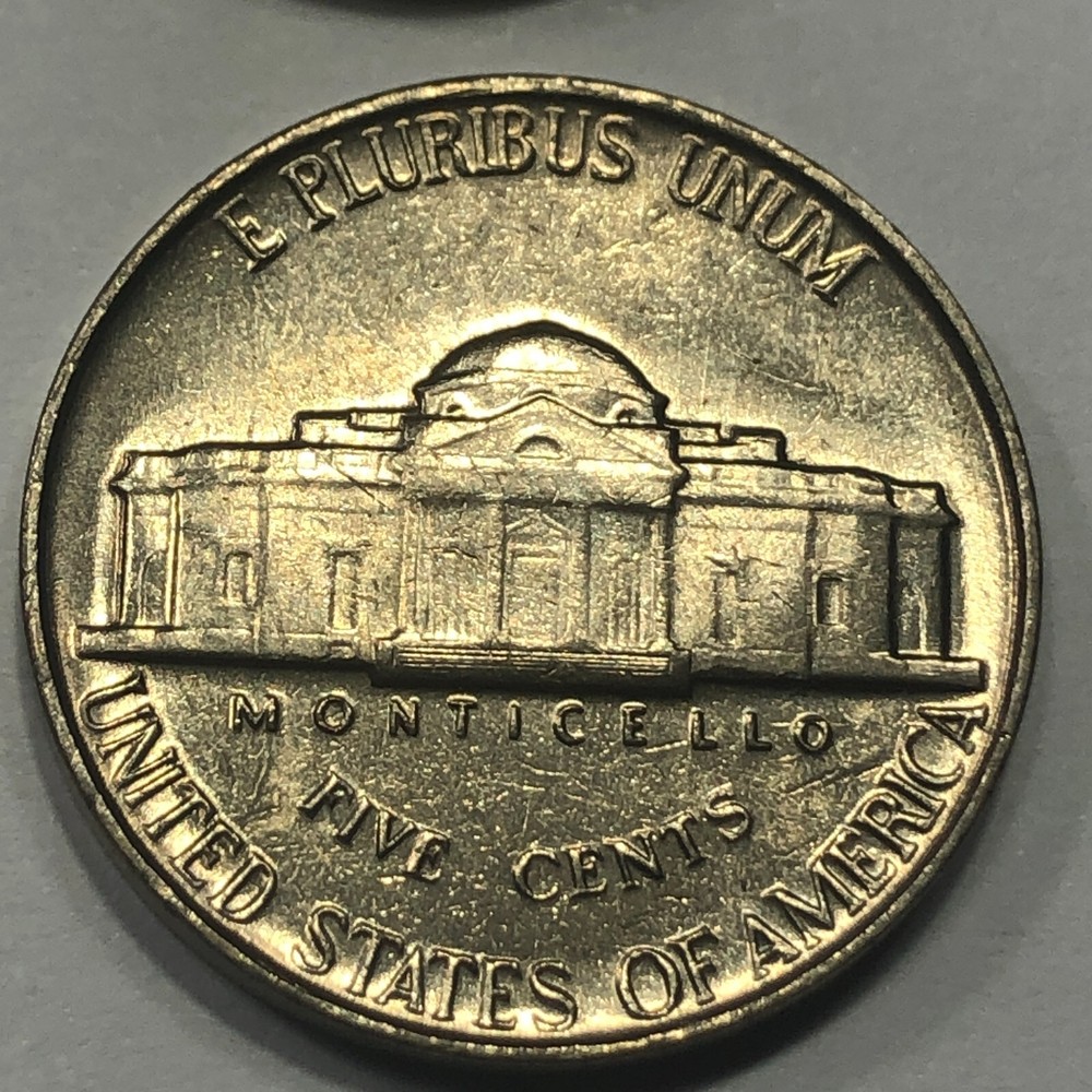 1958- Jefferson 5 cent - Uncirculated