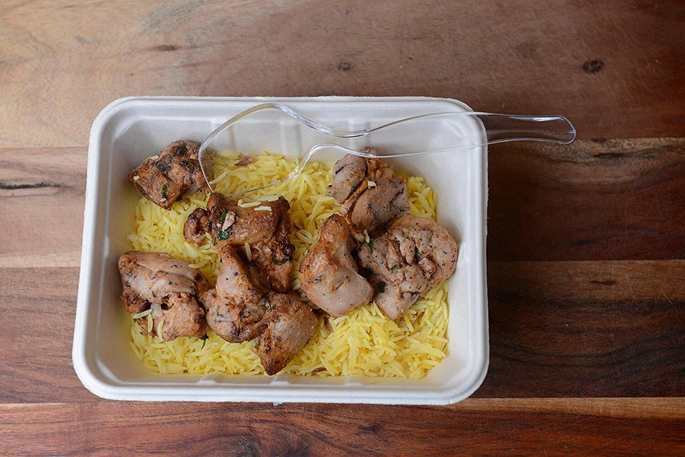 432 Pack Heavy Duty Large Plastic Disposable Clear Serving Spoons 8.5 in