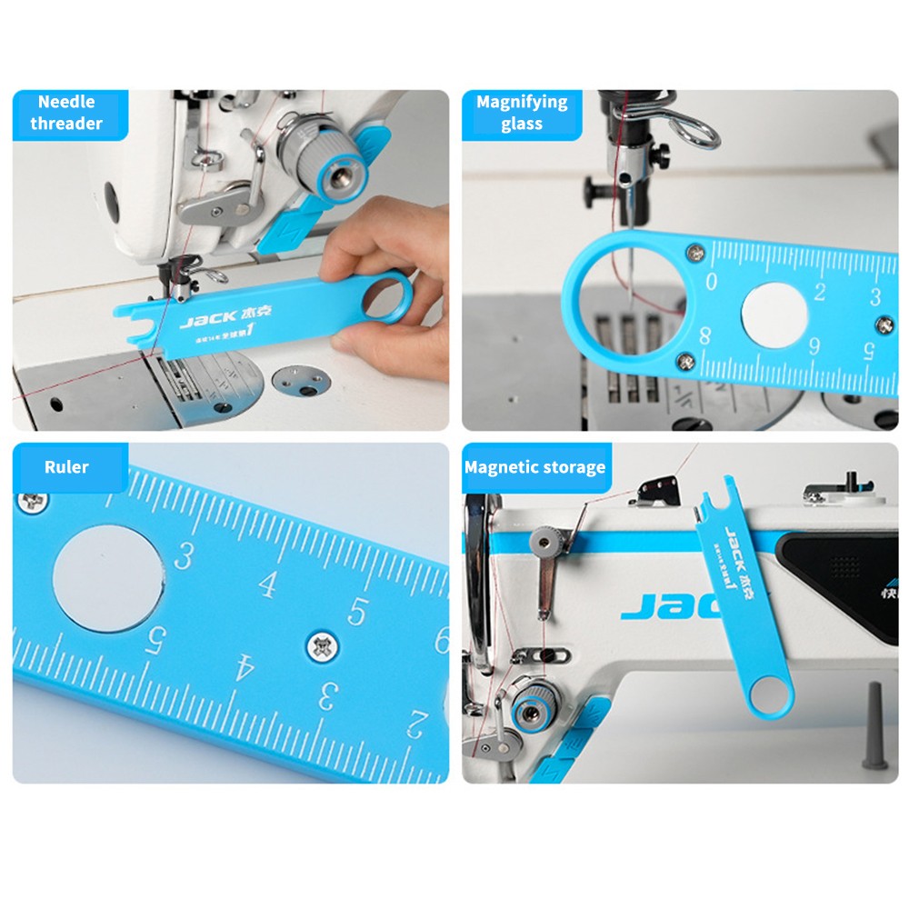 Portable Needle Threader Tool, Automatic Sewing Aid, Quick Thread Feature