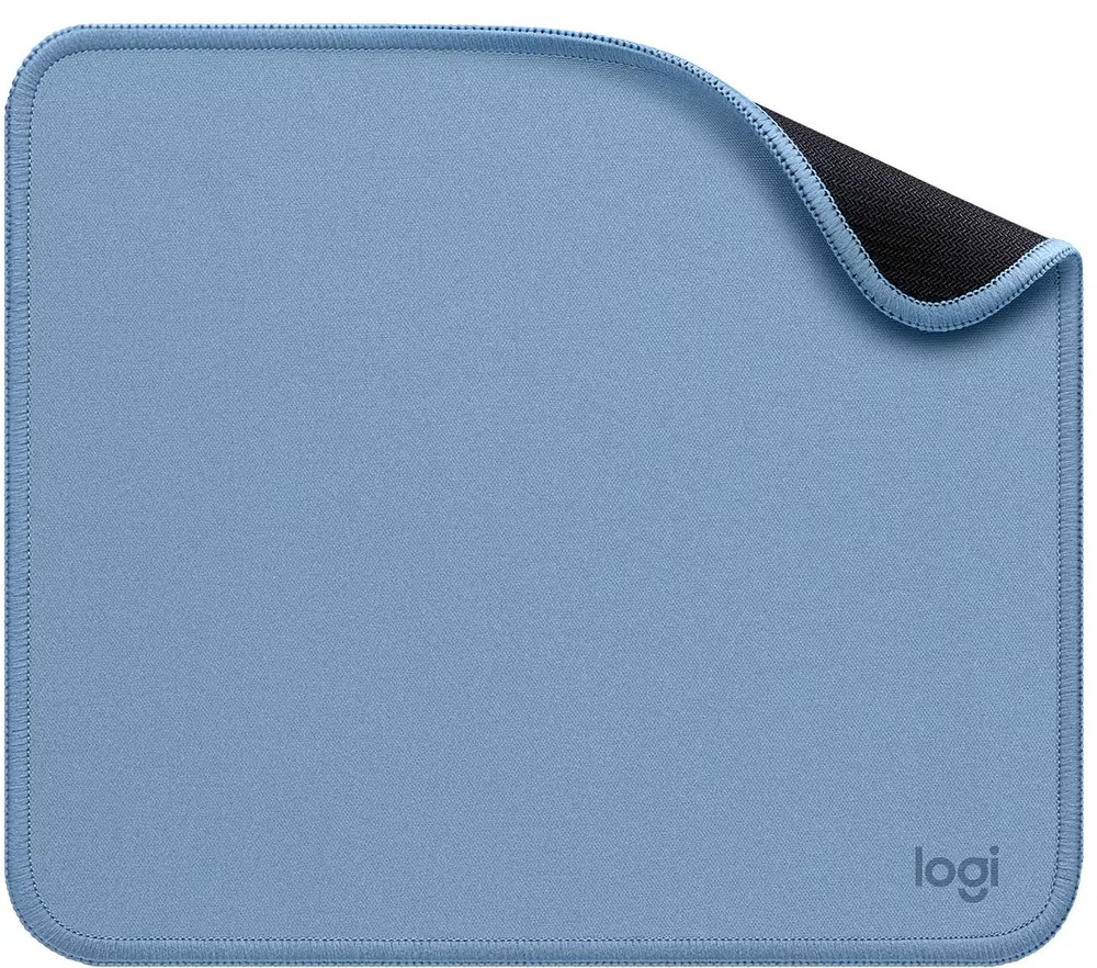 Logitech - Mouse Pad Studio Series with Spill-Resistant Surface (Medium) - Bl...