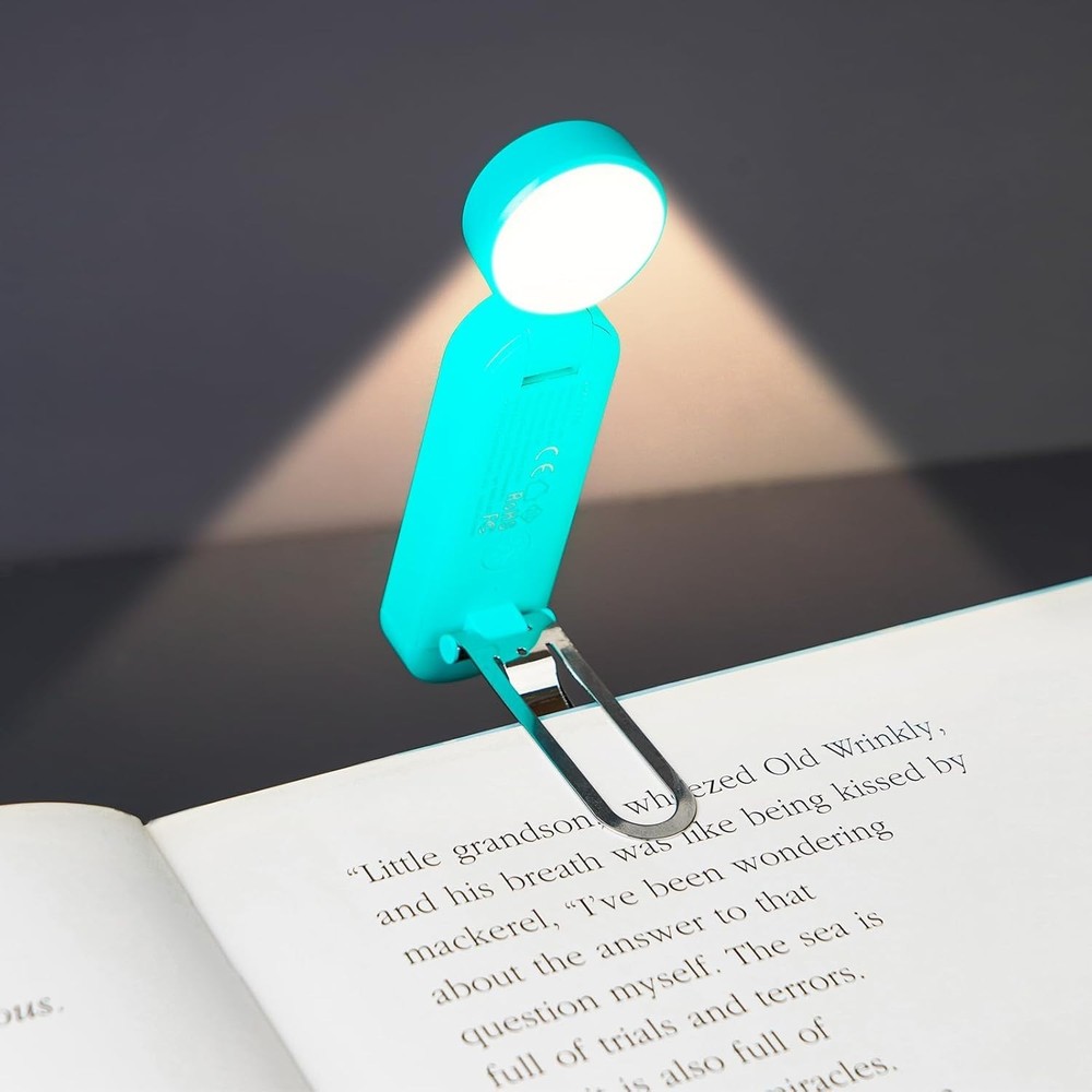 VAVOFO USB Rechargeable Book Light, Amber Blue Light Blocking