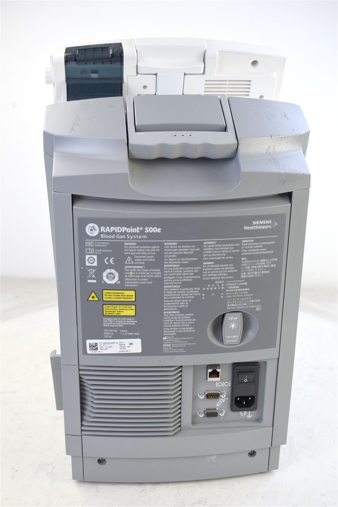 SIEMENS RAPID Point 500e Software Version 5.1