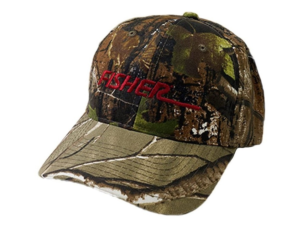 Fisher Camo Baseball Style Hat