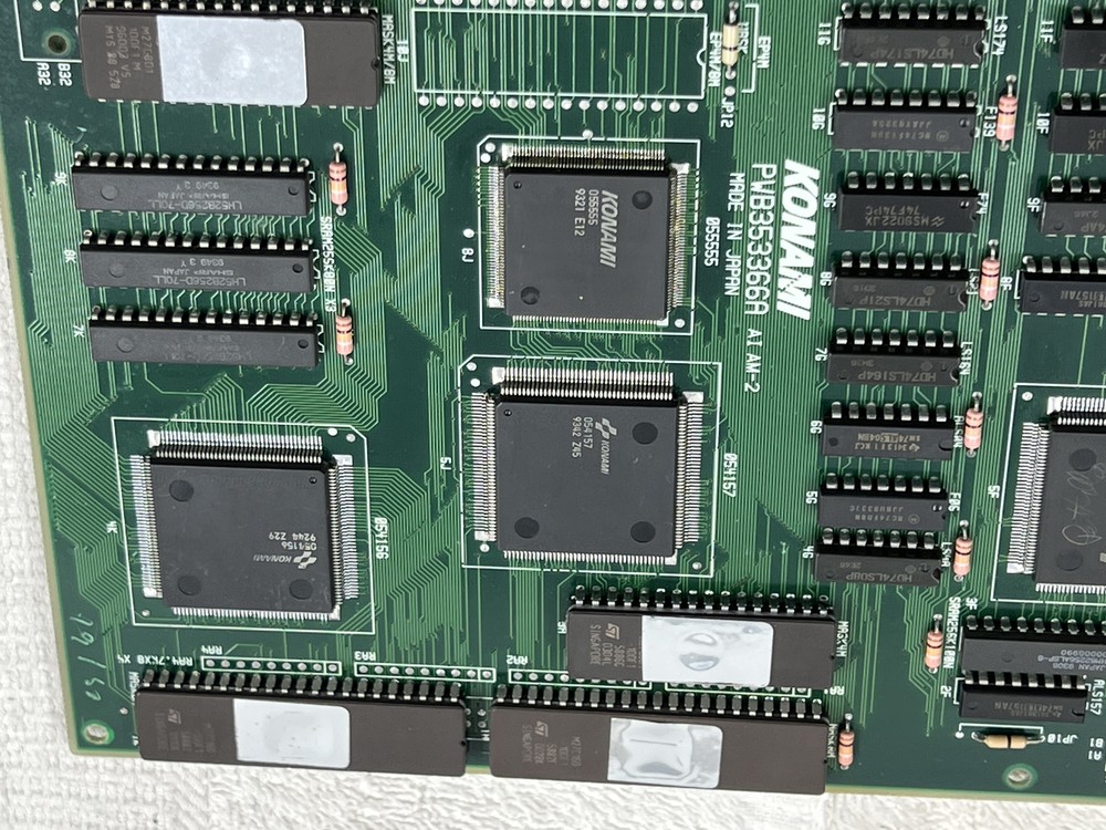 Mystic Warriors JAMMA ARCADE PCB KONAMI Conversion - no boot