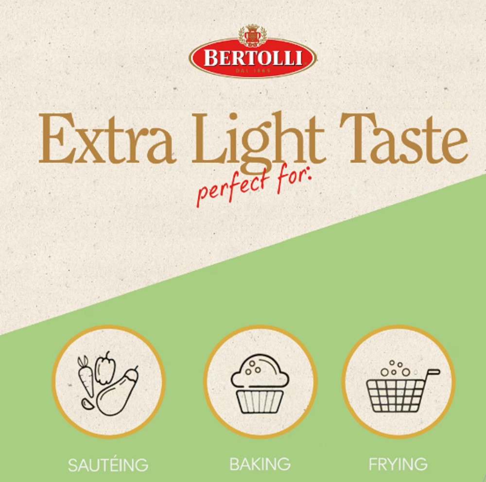 Bertolli Olive Oil, Extra Light Taste, 25.4 oz