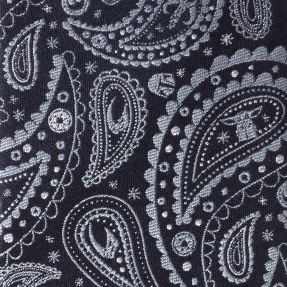 Star Wars Mandalorian Blue Paisley Tie