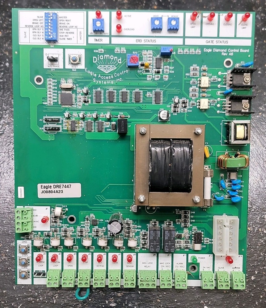 Eagle Diamond Access Control Board JO0804A23 for Gate Operator Used