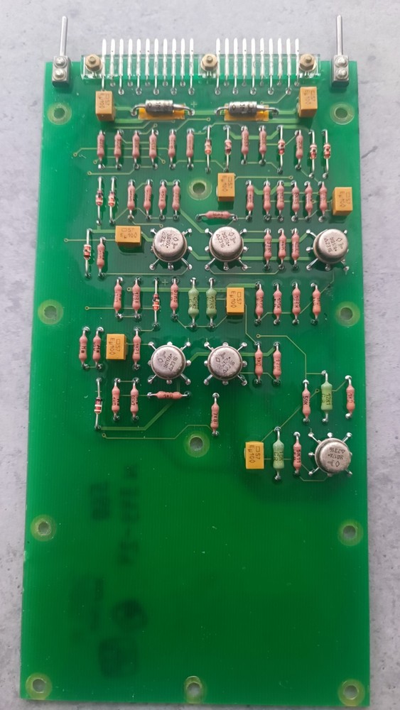 Soviet electronic processing board, amplifier shaping module.