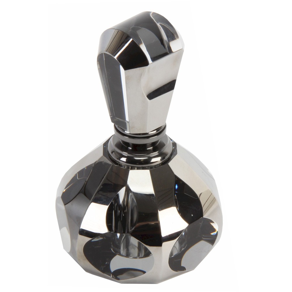 Teardrop Shaped Smoky Perfume Bottle WBCPB271