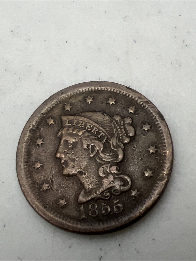 1855 Large Cent