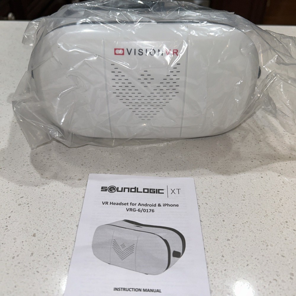 NEW VISION VR 360 DEGREE VIRTUAL REALITY HEADSET FOR iPHONE AND ANDROID DEVICES