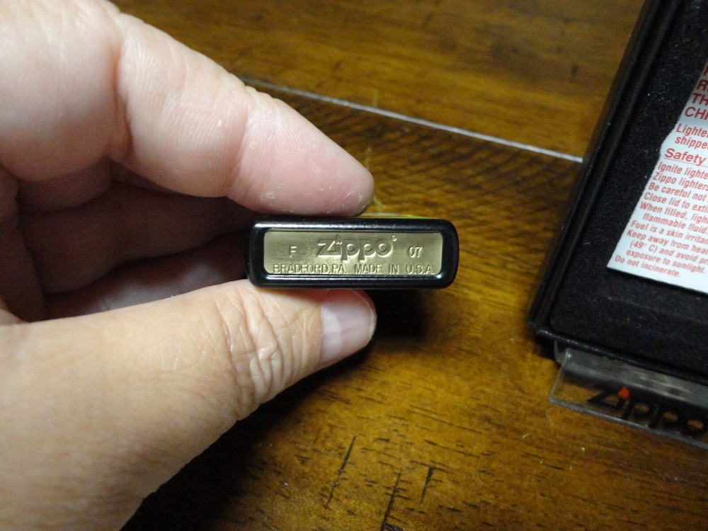 NATIVE PROFILE ZIPPO LIGHTER MINT IN BOX 2007