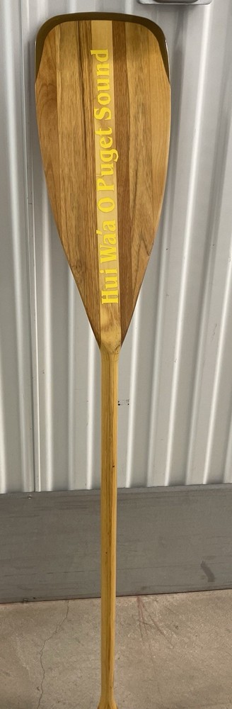 Vintage Bending Branches Starlite Canoe Paddle Single Bend