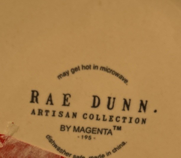 Rae Dunn GAME DAY Large Ceramic Pitcher NEW