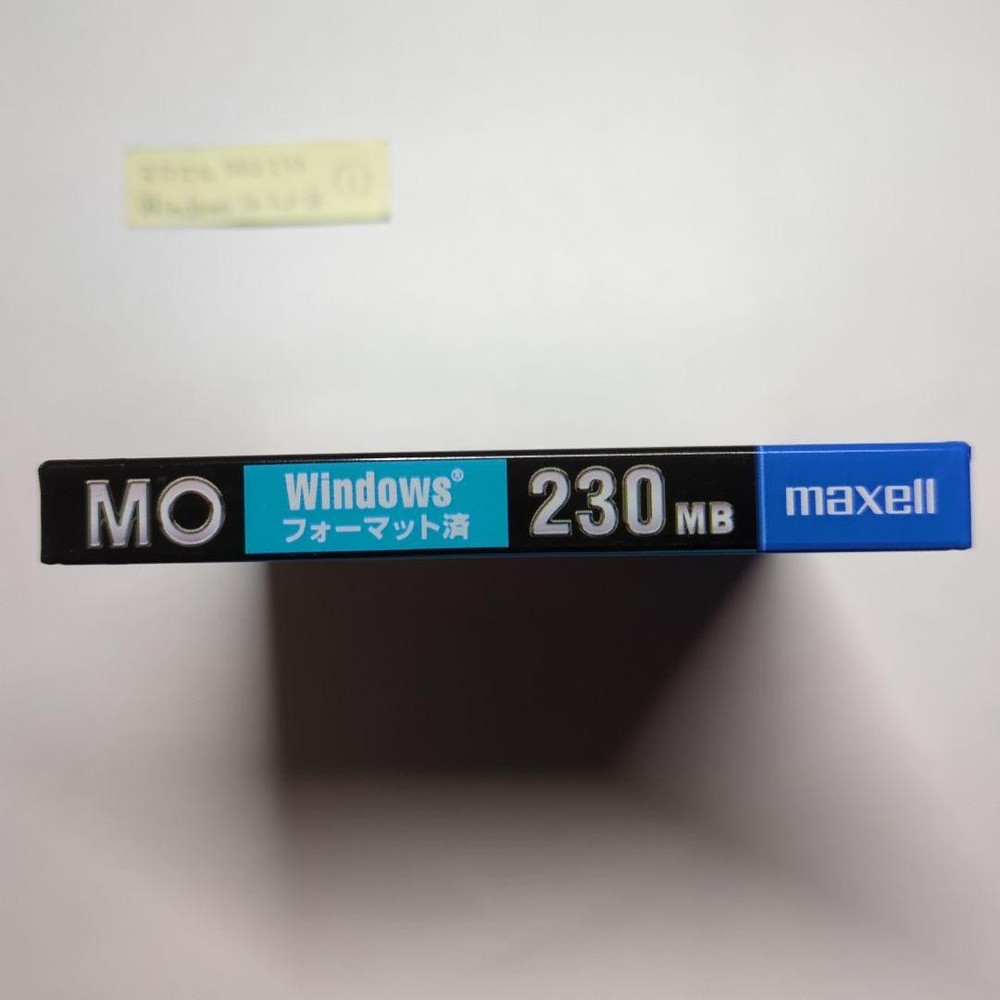 Maxell 230MB MO Disk Windows Formatted MA-M230.WIN.B1P Unopened