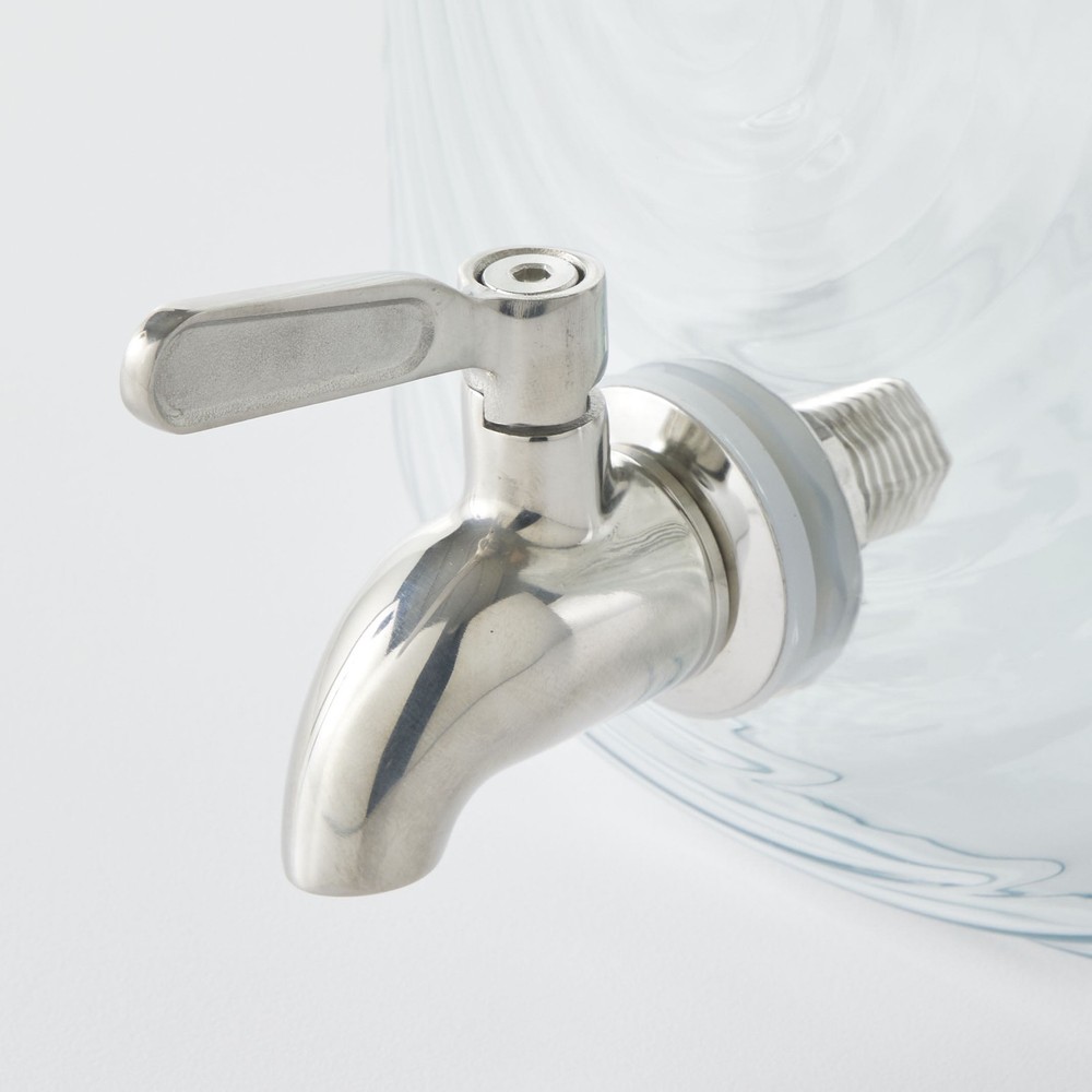 Plastic 2 gal Double Wall Beverage Dispenser