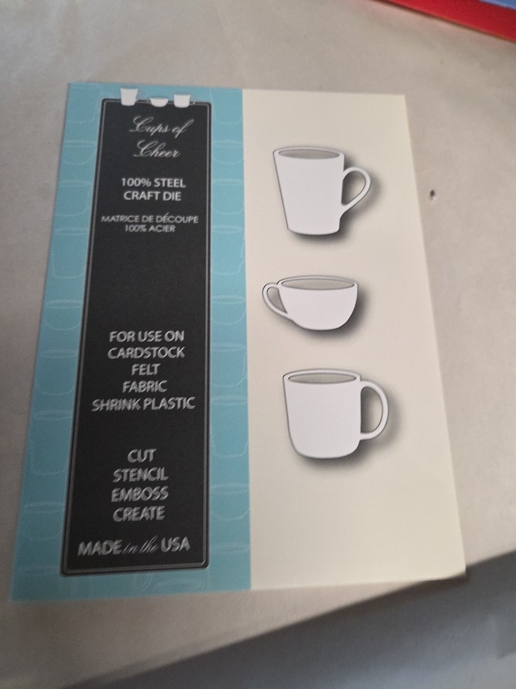 memory box die Cups Of Cheer