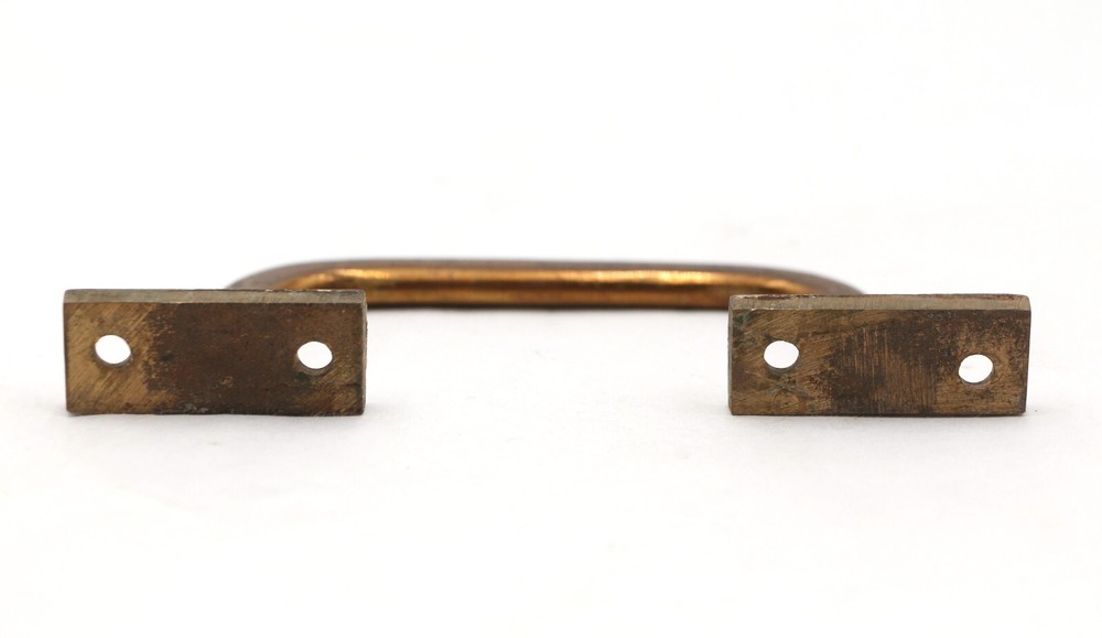 Vintage 4.875 in. Brass Bridge Drawer Cabinet Pull