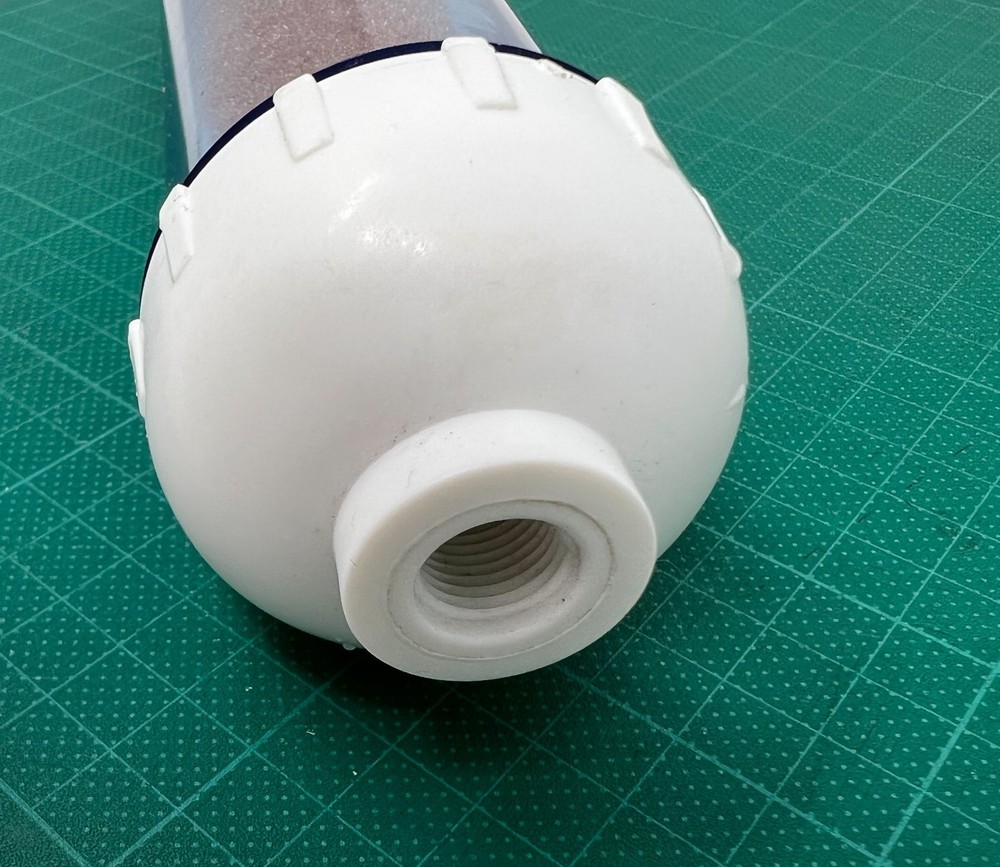 refillable 0PPM Ion RO DI replacement Filter with 2 quick connector