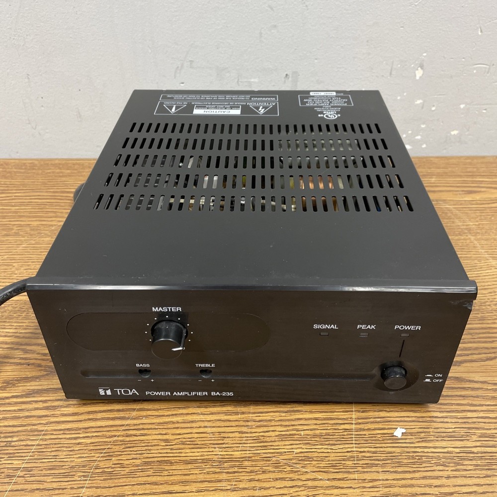 TOA Electronics BA-235 35W Power Amplifier