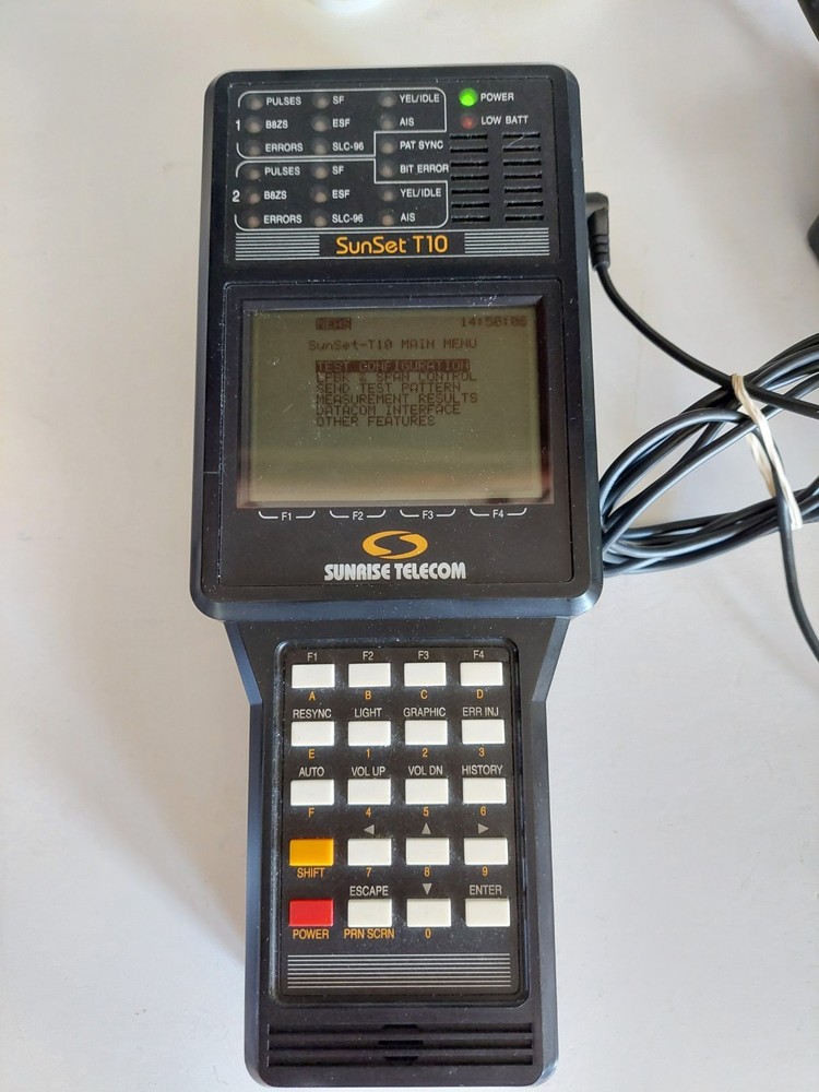 Sunrise Telecom Sunset T10 SS150 Communication Analyzer