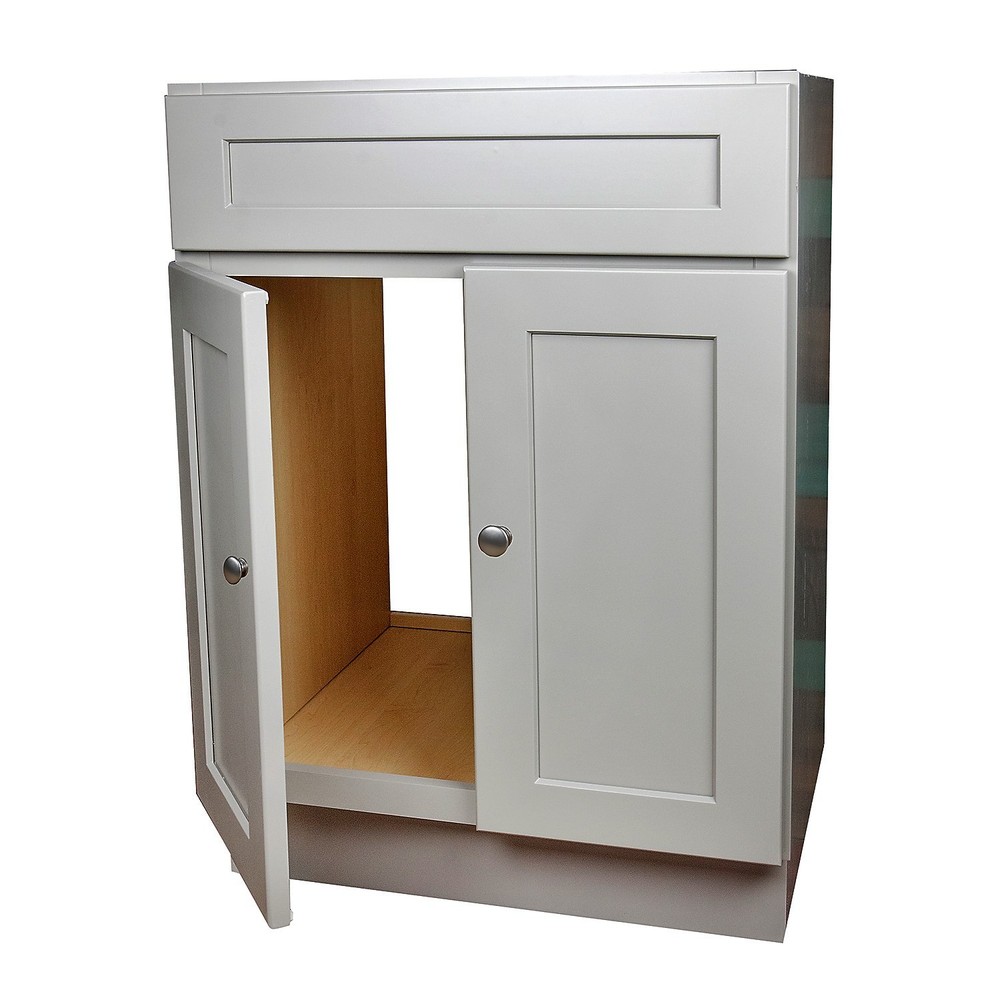 24 x 18 Grey Bathroom Vanity