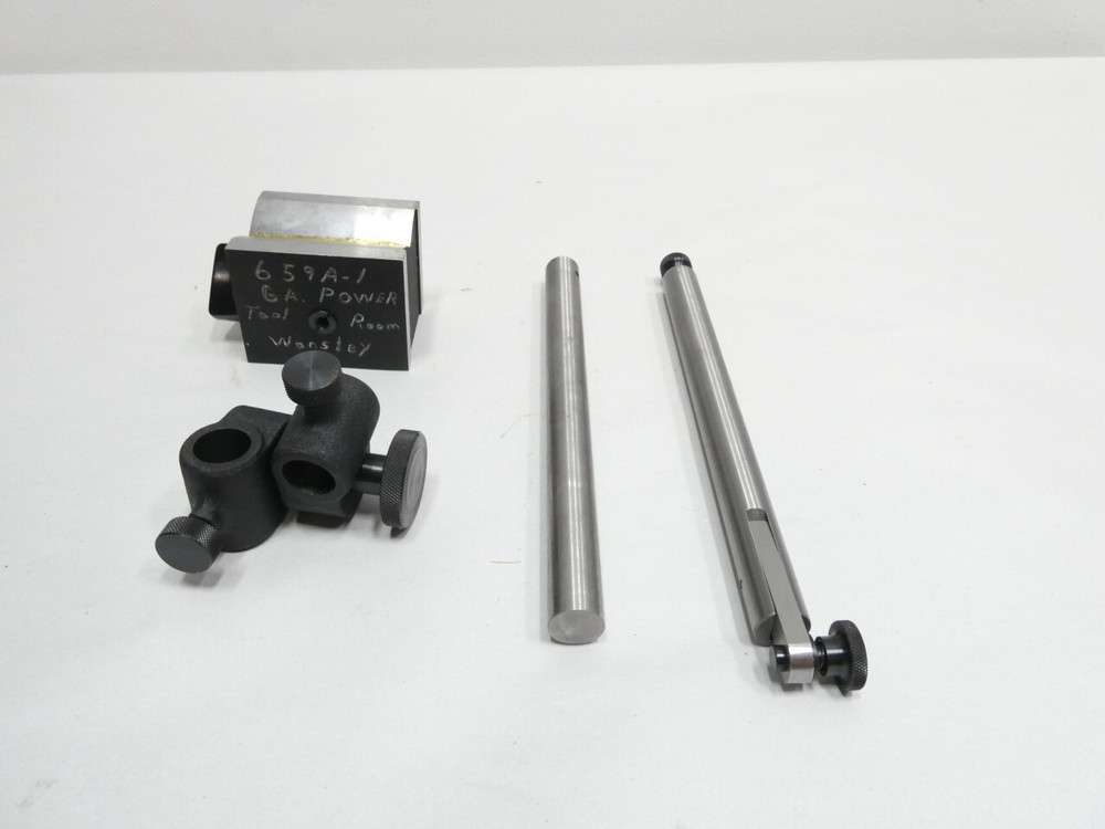 Starrett 659A Heavy Duty Magnetic Base Assembly Set