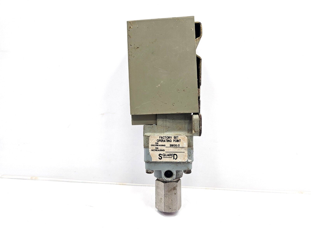 SQUARE D 9012-GQG-3 INDUSTRIAL PRESSURE SWITCH