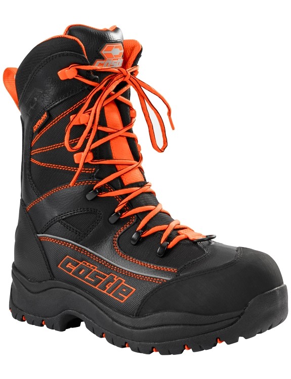 Castle X Force 2 Snow Boot Size 7 Orange 84-2007