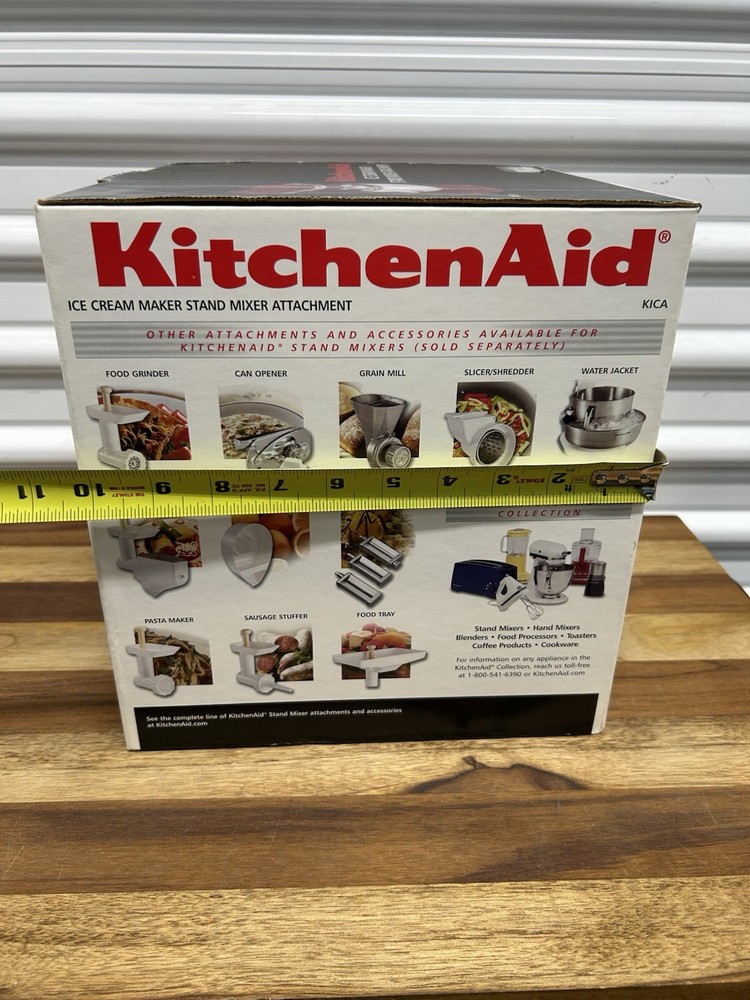 Kitchen Aid Ice Cream Maker Attachment | Brand New KICA