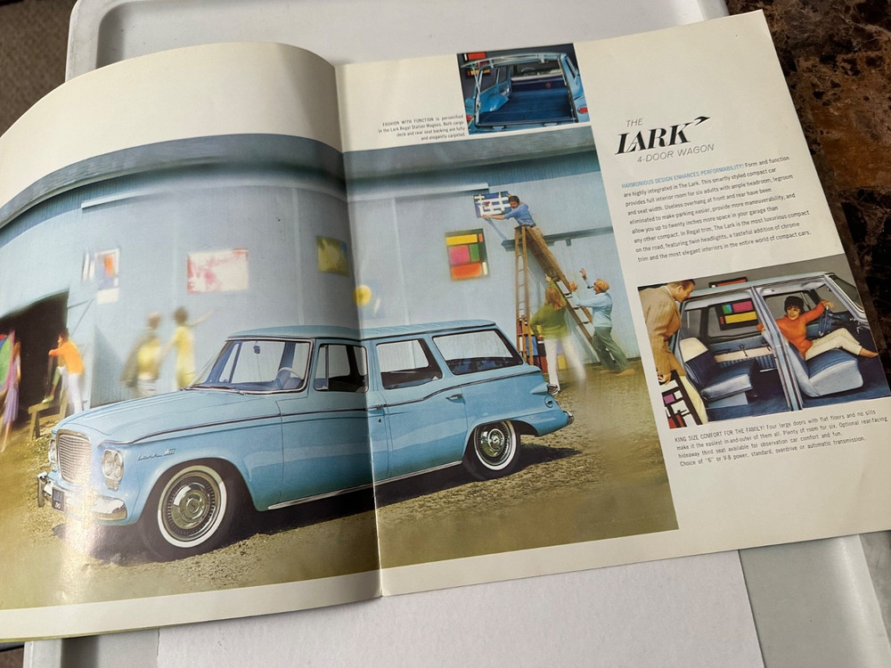 The ‘61 LARK WITH PERFORMABILITY (Studebaker) Official Sales Brochure - 1961!