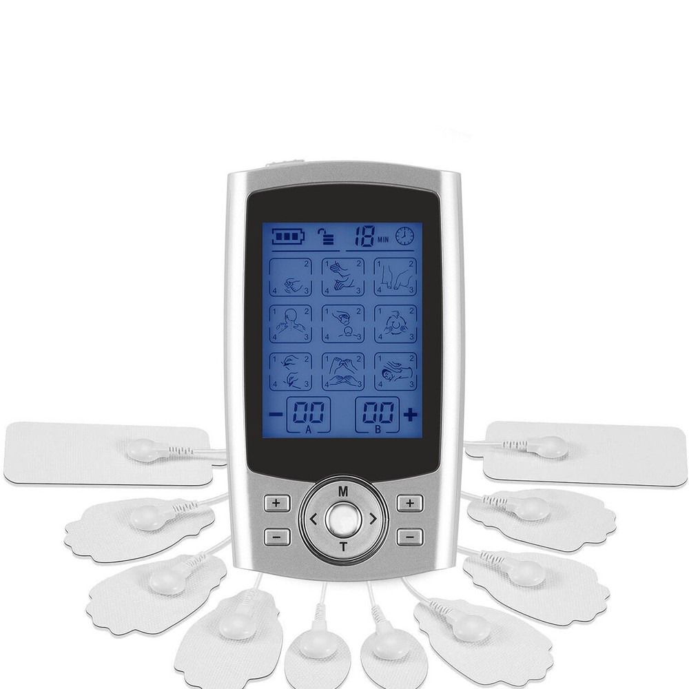 36 Modes Muscle Stimulator Pulse Massager Electrotherapy Pain Reliever Device.