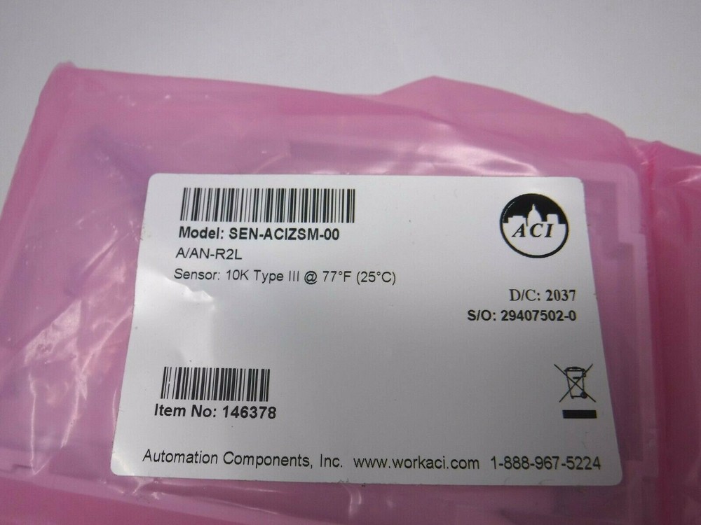 ACI GRIDPOINT Thermostat Control Module Zone Sensor Model: SEN-ACIZSM-00 (New)