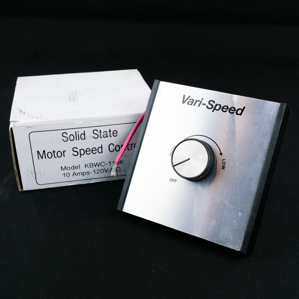 Solid State Motor Speed Control - Model KBWC-110K 10A 120V.A.C