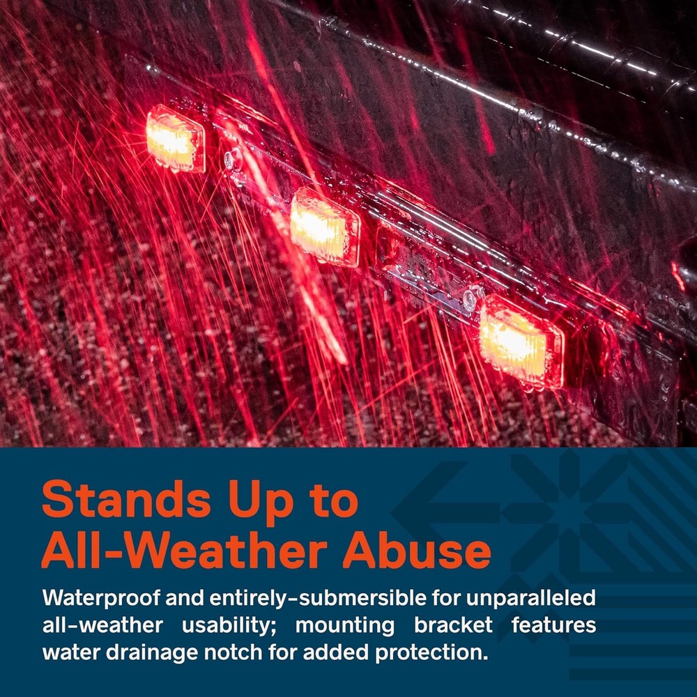 15 Inch 9 LED Trailer Identification Light