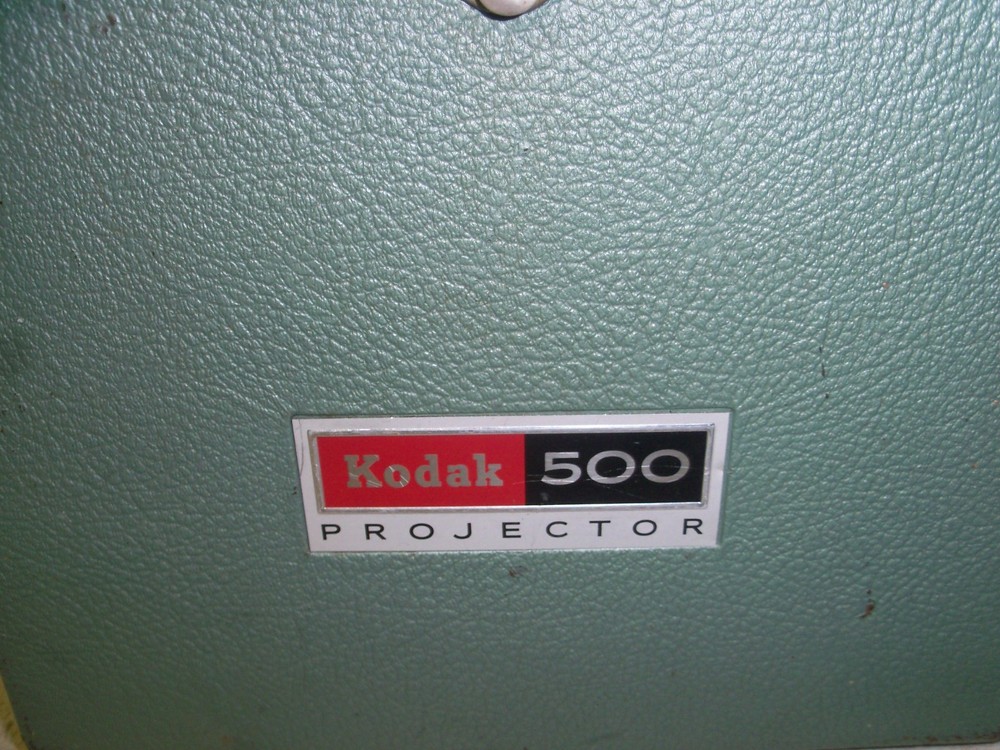 Vintage Kodak 500 Projector in Case, Tested For Power, Powers On