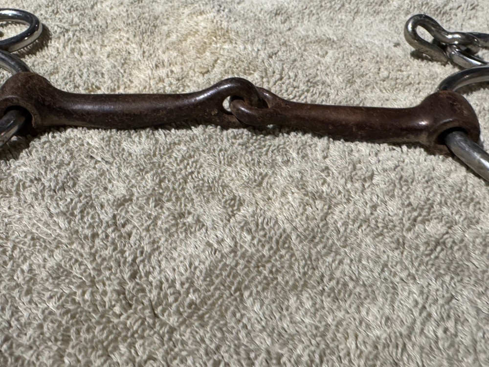 Sliding Gag Copper Mouth Snaffle - 5"