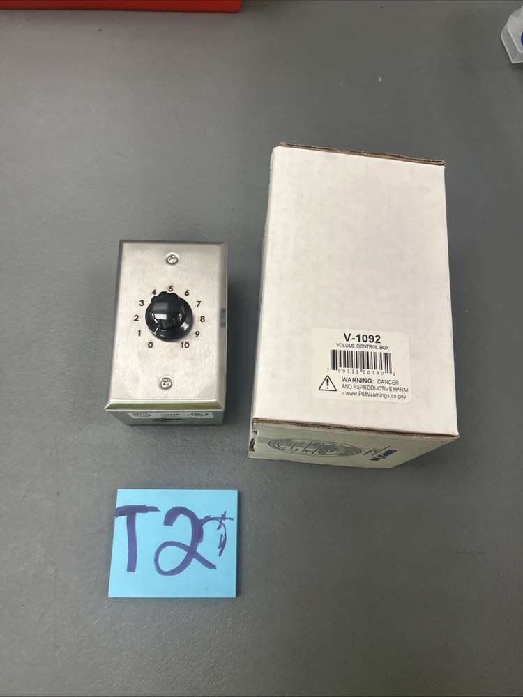 Valcom WALL MOUNT V-1092 Volume Control New in Box