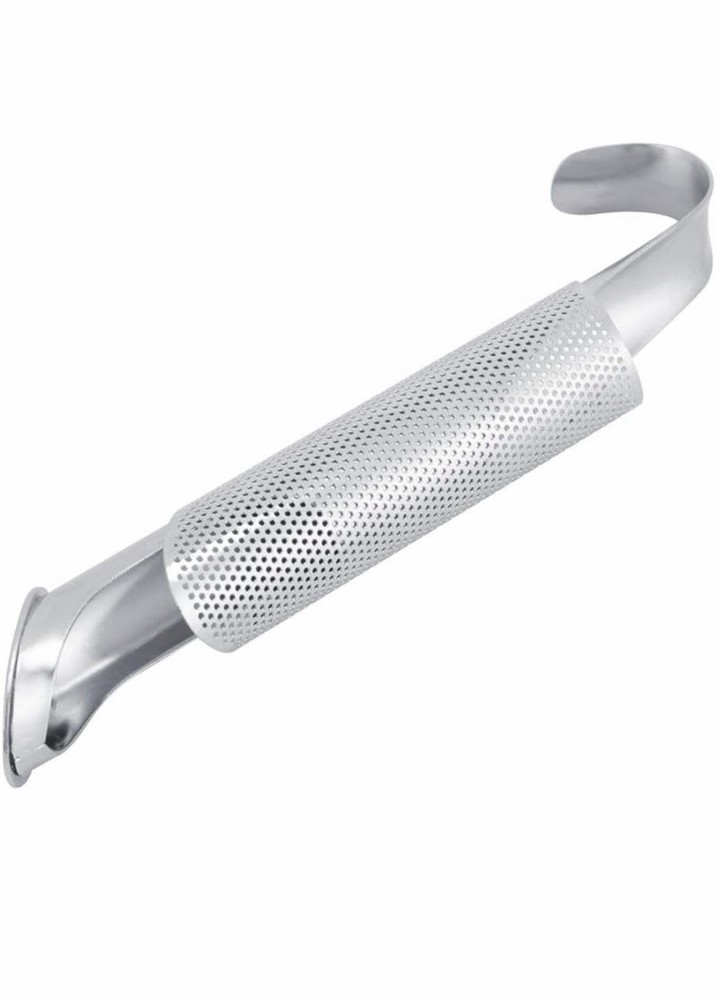 Pipe Tea Infuser, Diffuser Loose Tea Strainer Stainless Steel With Stand