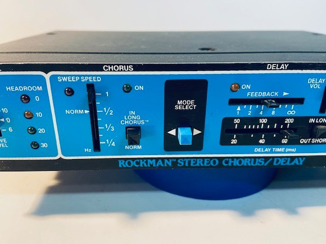 Rockman Stereo Chorus/Delay 100A Micro Rack module 1986 VGC Tested. Nice!