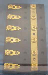 Sierra FS40700 Brass Terminal Block 6 Gang