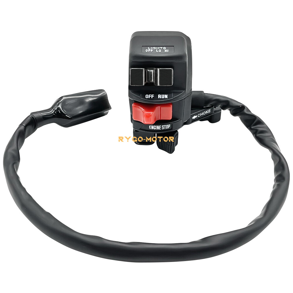 Handlebar Kill Switch Start Stop Headlight for Kawasaki KVF400A/B Prairie 97-98