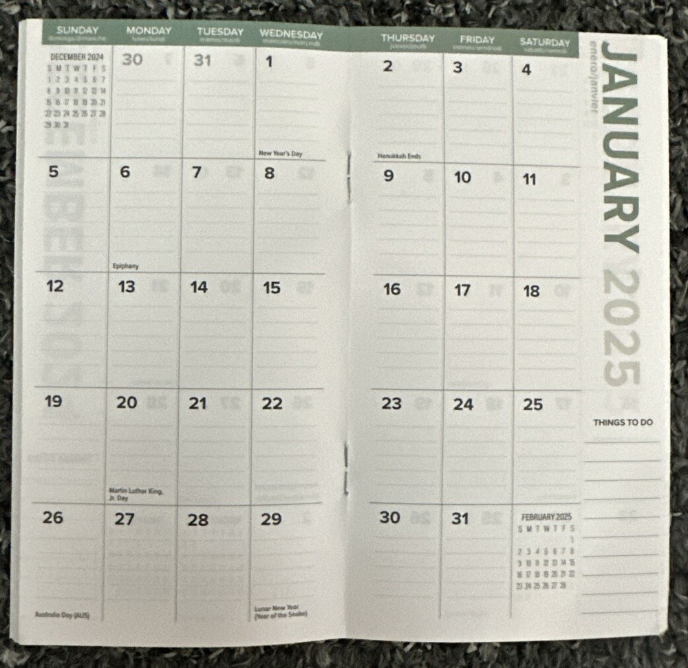Willow Creek 2024 / 2025 Mini Planner Woof