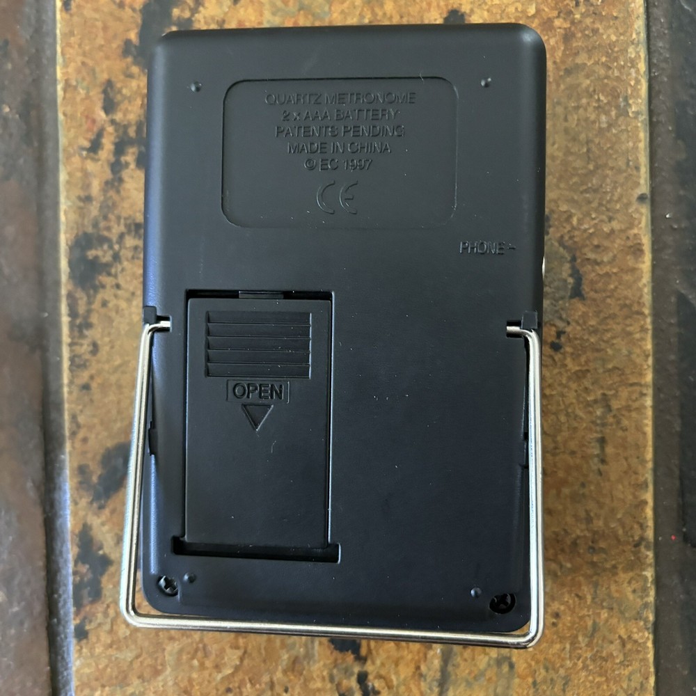 Quartz Qwik Time Metronome Bouncing Ball Display Original Box QT-7