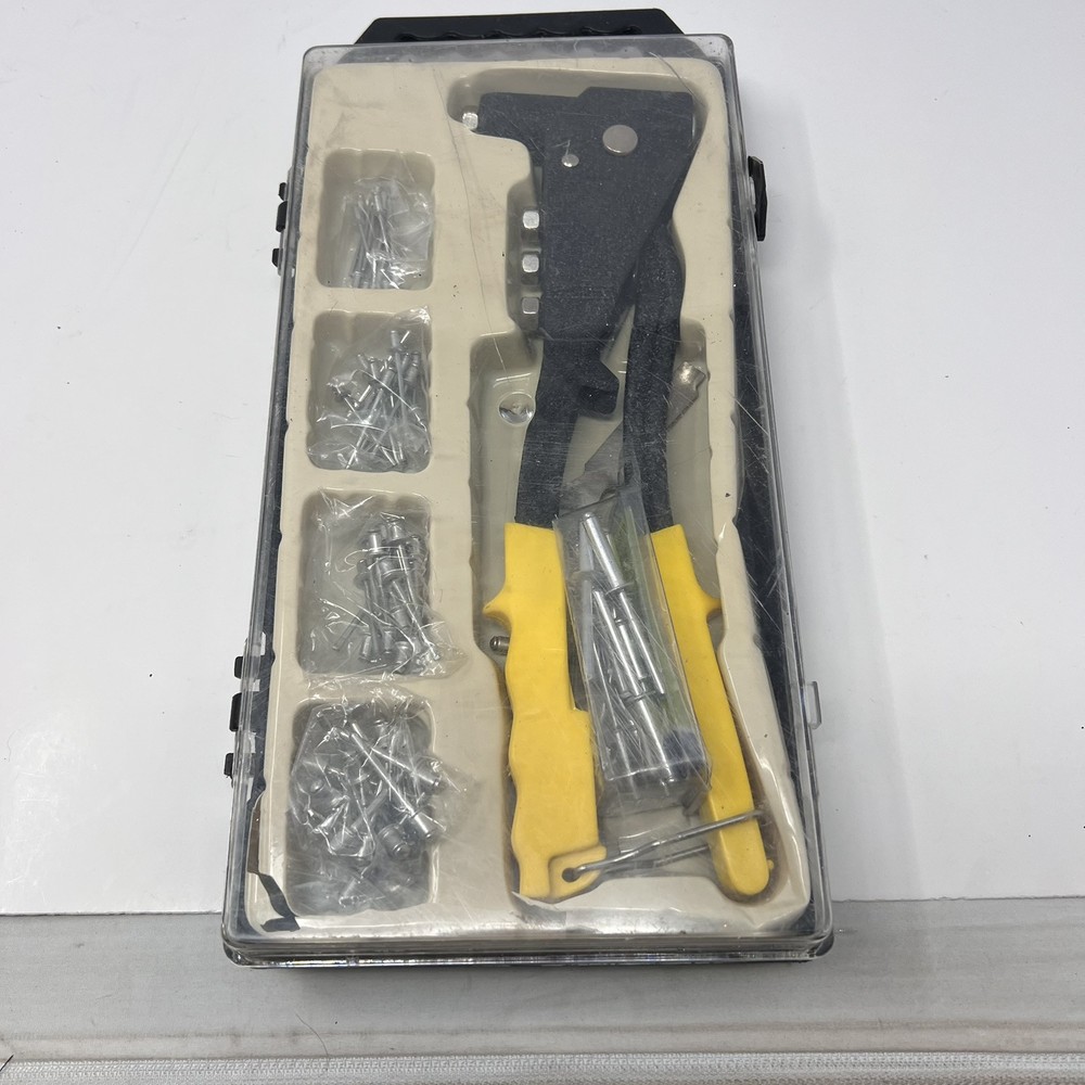 PERFORMANCE TOOL W2017C Hand Riveter Set - Rivet Set with Rivets Works Great