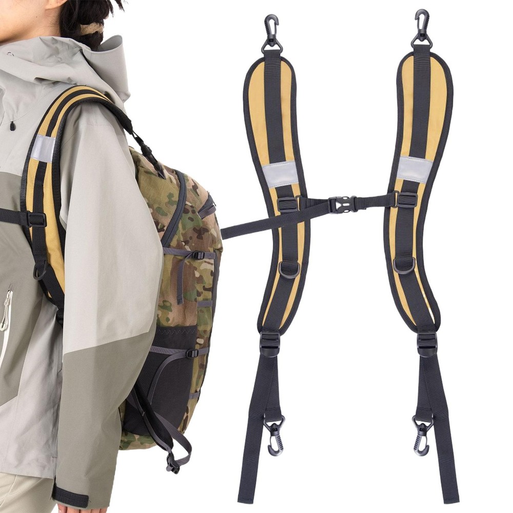Backpack Ruck System Shoulder Strap Set Durable Adjustable Straps Belt Repair