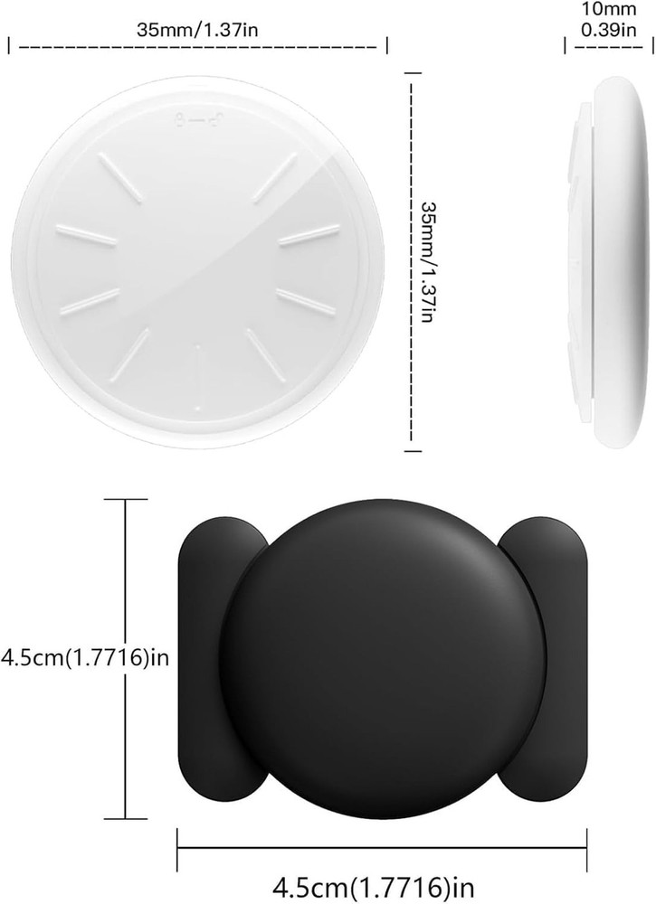 Mini GPS Tracker for Vehicles,Car GPS Tracker Work with Apple Find My(iOS Onl...