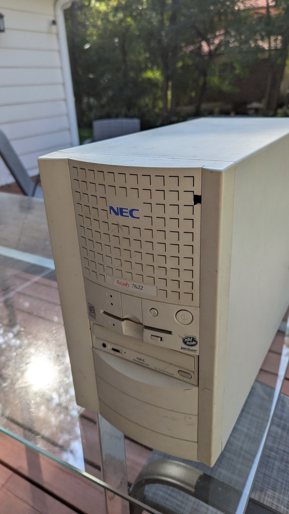 Vintage Untested NEC Ready 7622 Desktop Computer Estate Find