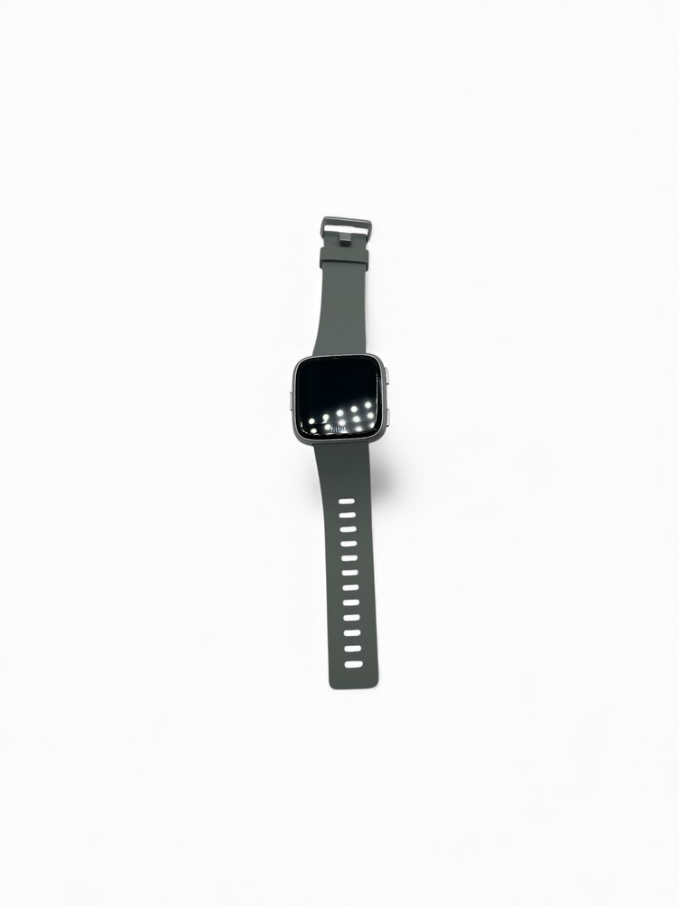 Fitbit Versa Smart Watch Gray/Silver Aluminum
