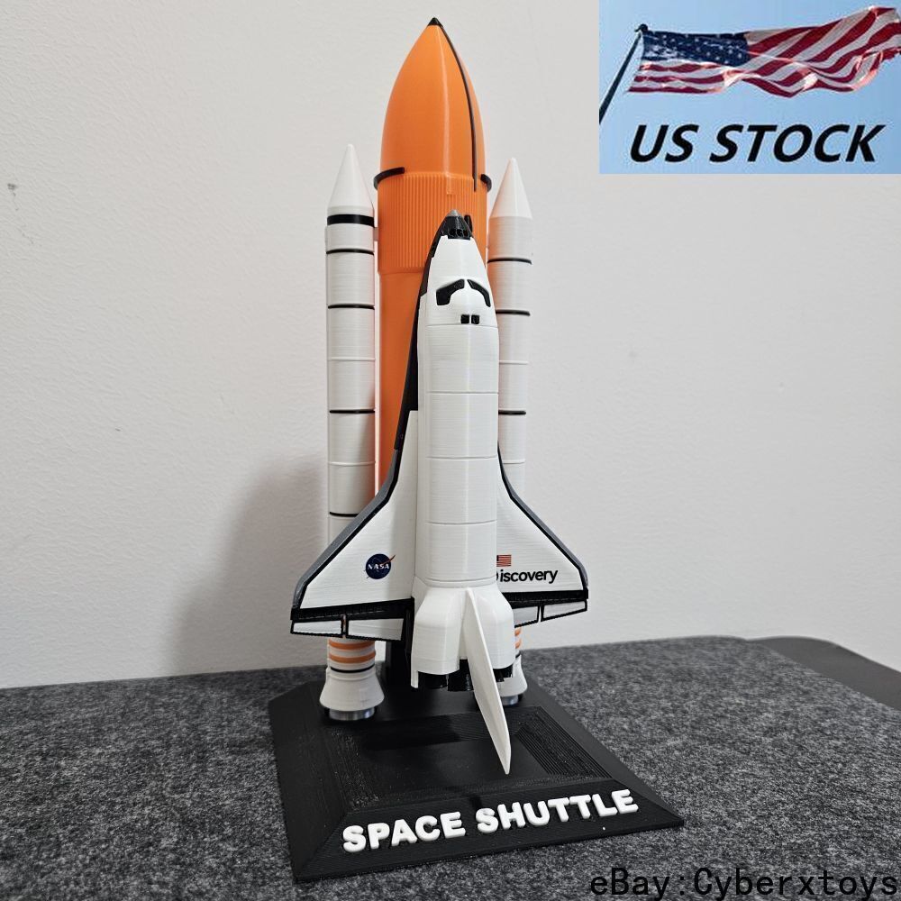 1:200 Scale NASA Space Shuttle Model Painted Finished Set Static Display
